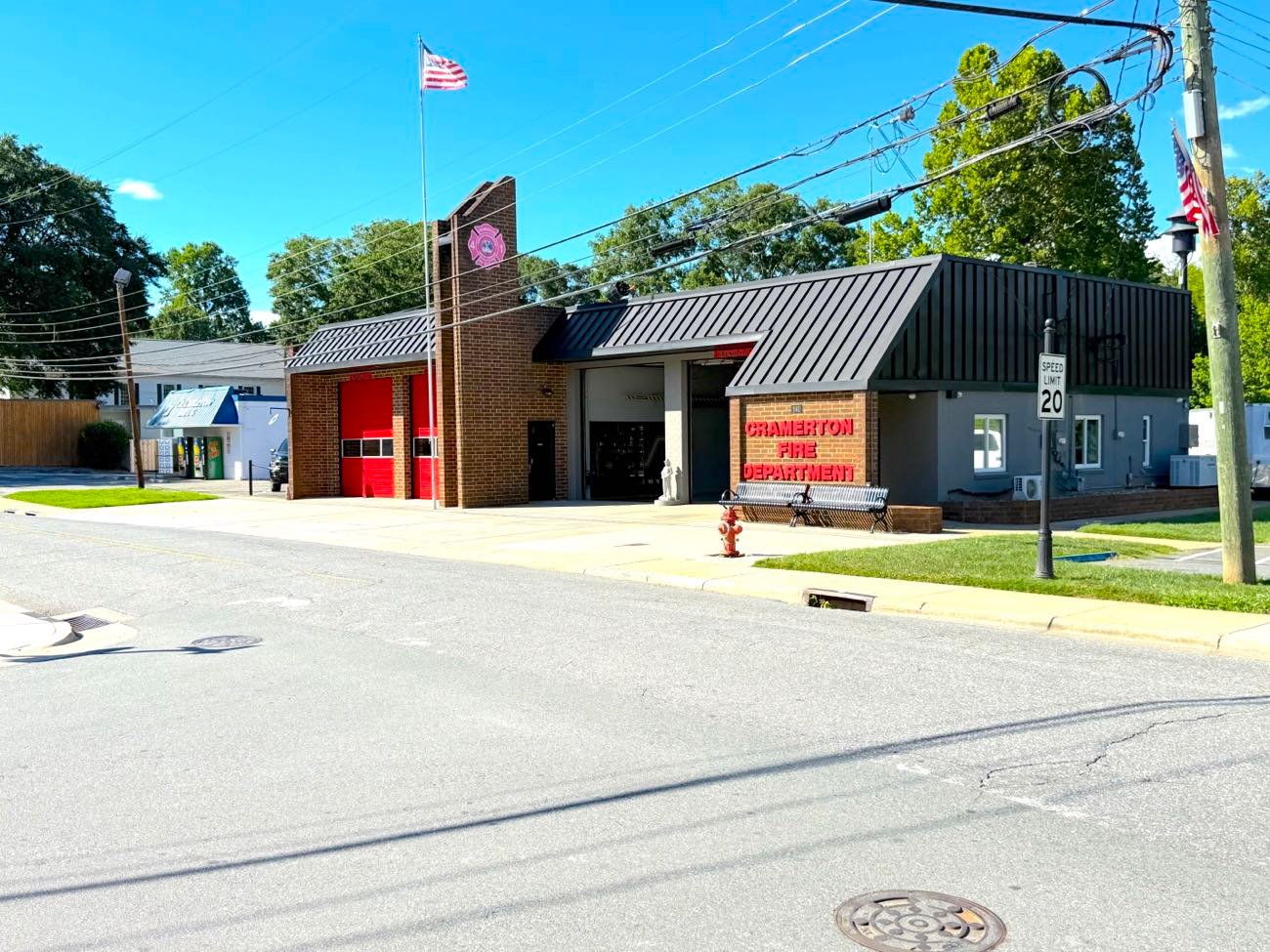 Cramerton, NC fire department building