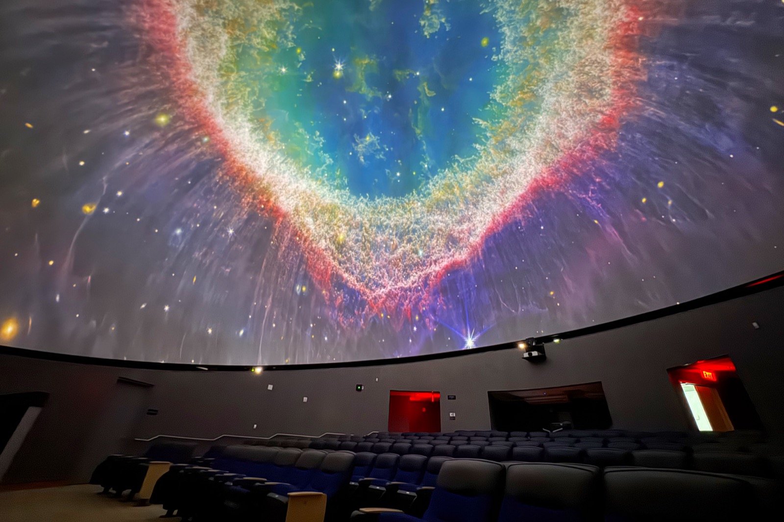 Planetarium exhibit at the Schiele Museum of Natural History in Gastonia, NC